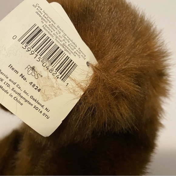 Russ Teddy Bear Timber Plush Brown Grizzly Stuffed Animal Toy Amram 11” Figure - Picture 10 of 11